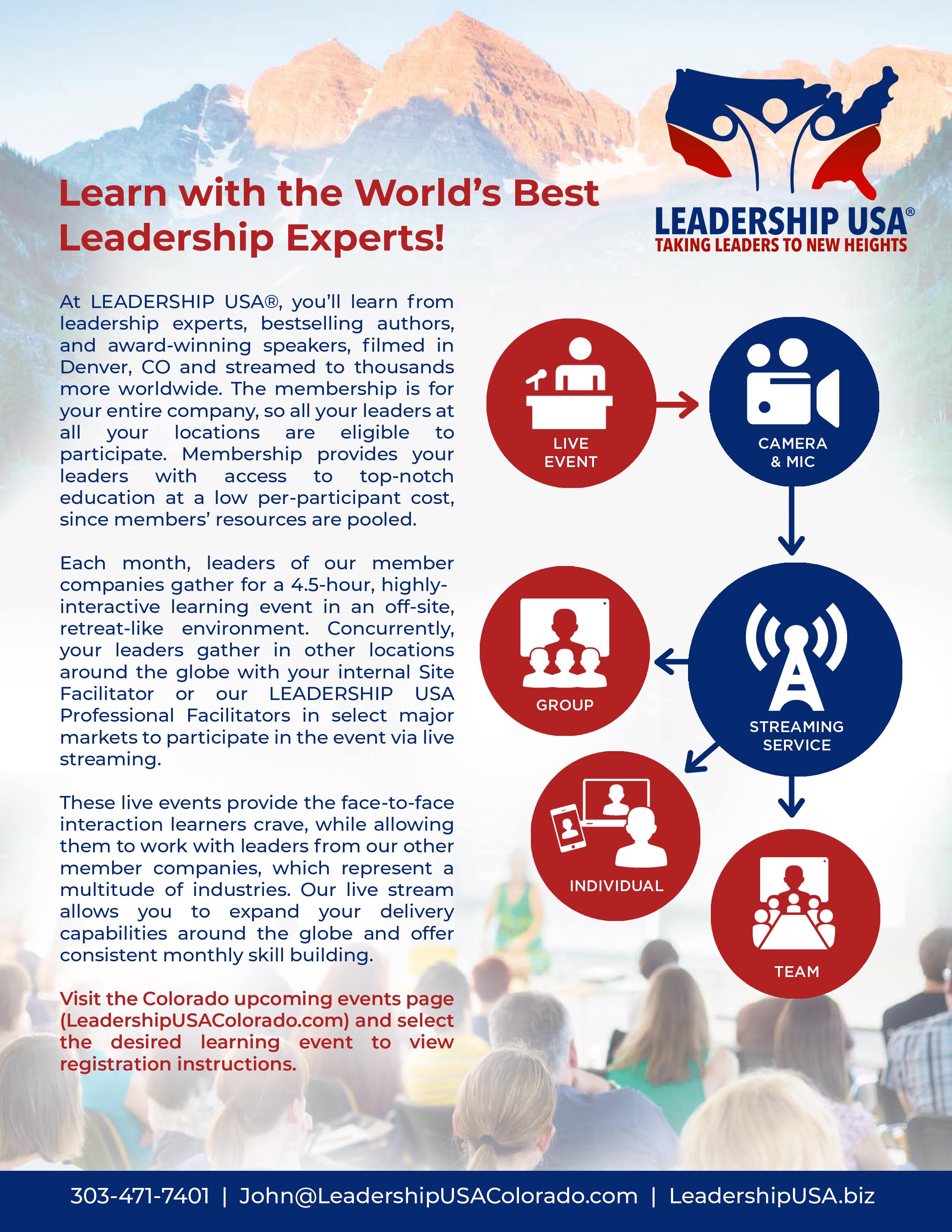 LEADERSHIP USA Pricing Leadership USA